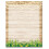 Brevpapper med rustikt trtema - 8,5 x 11-60 brevpapper - rustikt brevpapper (rustikt tr) 1