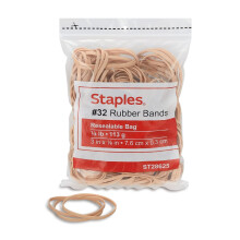 Elásticos de Borracha Staples 646093 Tamanho #32 1/4 Lb.