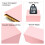 Caixas de Envio Rosa Média 8x8x4 Polegadas, 30 Pacote de Caixas de Papelão 4