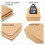 Caixas de Envio Pequenas 8x8x4 Polegadas, Pacote com 30 Caixas de Papelão Pretas 4