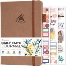 Clever Fox Daily Faith Journal - Preghiera guidata, gratitudine e quaderno per lo studio della Bibbia - Regali basati sulla fede e articoli per i