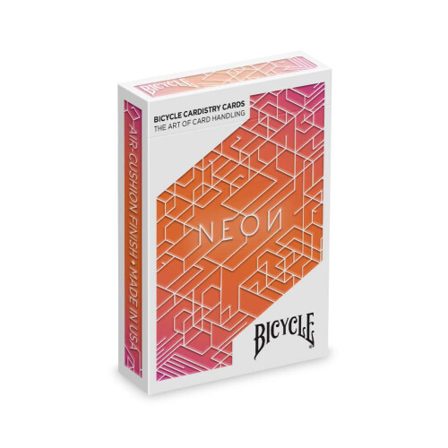 Bicycle Neon Blu Aurora Cardistry Deck (Non Giocabile)