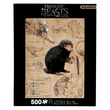 Rompecabezas Niffler de 500 Piezas de Bestias Fantásticas