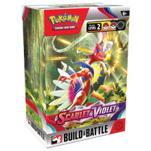 POKEMON TCG: SCARLET en VIOLET BOUW- en STRIJKDOOS (4 Pakketten & Promoties)