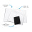 Livros em Branco Hygloss 5.5 x 8.5 Polegadas - Pacote com 10 - Capa Kraft para Desenho & Escrita 5