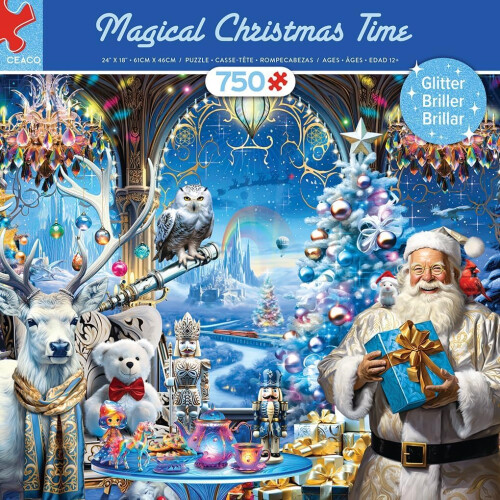 Ceaco - Glitter - Magico Natale - Puzzle da 750 pezzi 1