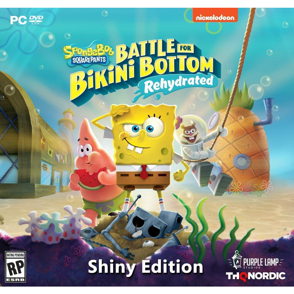 Spongebob Squarepants: Battle For Bikini Bottom - Rehydrated - Shiny Edition - Pc 811994022530