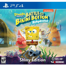 Spongebob Squarepants: Battle for Bikini Bottom Rehydrated Shiny Edition PlayStation 4