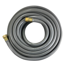 Flexon 5/8"" x 25 voet tuinslang voor aannemers - robuust, knikbestendig, hoge barststerkte, slijtvast, buitenmantel, drukvaste messing fittingen, ide