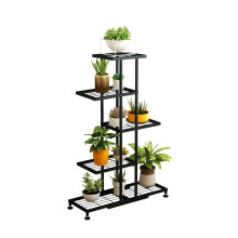 Twhep 5-laags ijzeren plantenstandaard - moderne multifunctionele plank voor balkon en tuin