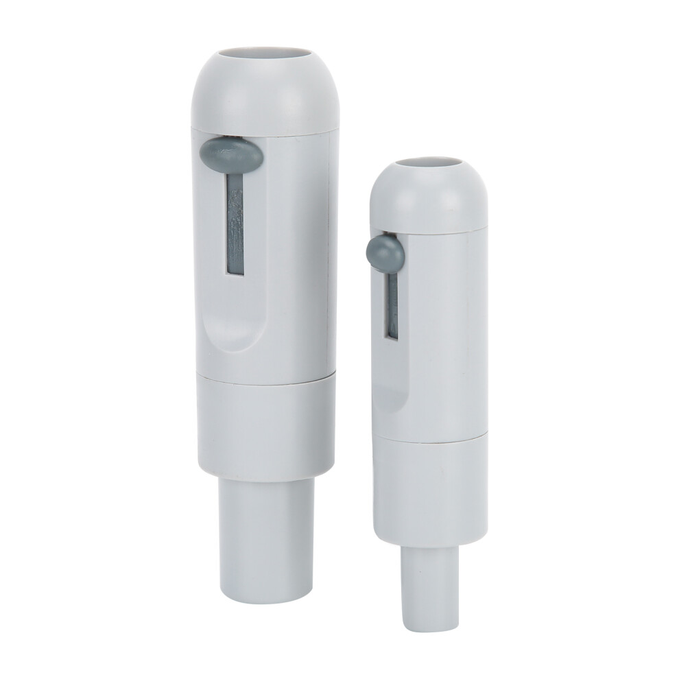 2pcs Dental Saliva Ejector Suction Adapter Valves, ABS Dental Nozzle Set