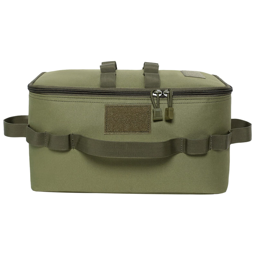 Outdoor Camping Storage Bag Large Capacity Ground Tool Bag Canister Cookware Utensils Organizers Green 9105992047260