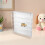 Acryl Speelgoed Auto Displaycase: 5-Laags Muurbevestigde Organizer 5