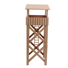 DIY Watchtower Model Building Block Kit 47pcs, 53x19x19cm