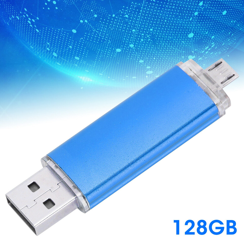 High Capacity 128Gb Otg Usb2.0 Flash Drive Compatible With Android 9341360548520