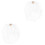 2 Pièces Bride Fascinateur Mariage Bandeau 5