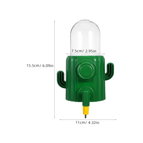 Bird Water Feeder 250Ml - Automático Cactus 2