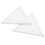 2 Pièces Peinture Huile Cadre Triangle 20 Cm 1