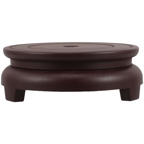 5 Pezzi Base In Resina Rosso 10 Cm Per Vaso Teiera