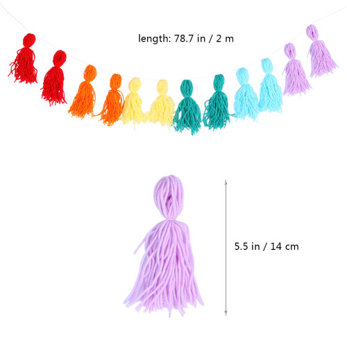 Fio De Com Pompom Para Quarto Infantil 1