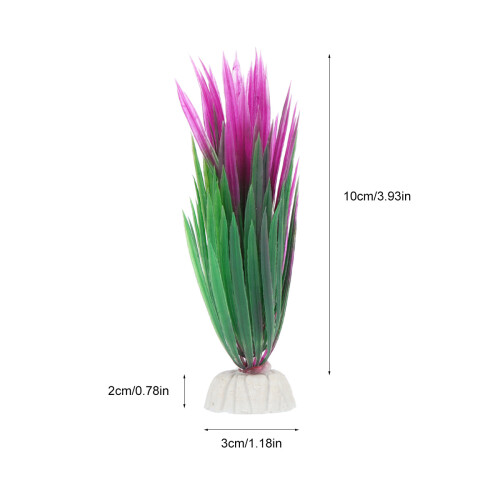 15 Pcs Aquáticas Simuladas Para Decoração 1