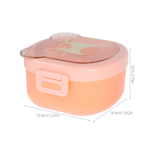 Portátil Para De Bebê Com Tigela De Sucção E Colher 1