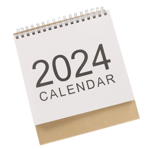 Calendário De 2024 Mensal Simples Para Escritório