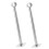 2Pcs 32Mm Aço Inoxidável Suporte Para De E 3