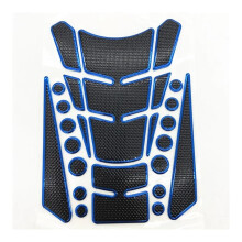 Motorbike Tank Protectors Fuel Oil Gas Tank Pad Sticker Decal Motorcycle Accessories Parts for CB650F CB500X CB400 CB1000R CBR600RR CR 250 CR125 Blue