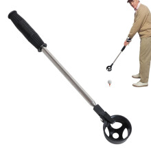 Golf Ball Recovery Tool, Telescopic Golf Ball Recovery, Golf Ball Catcher - Telescopic Ball Collector, Ball Pick Up Tool for Men and Women, Out Black