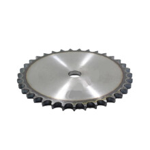 1pc 10A 22-37 Teeth Chain Drive Flat Sprocket A3 Steel Roller Chain Gear Pitch 15.875mm Industrial Sprocket Wheel(24 Teeth)