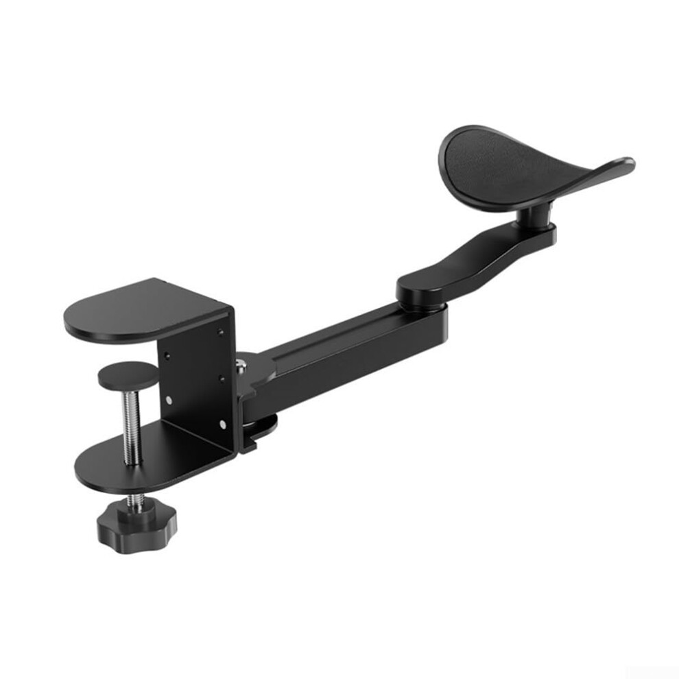 Ergonomic Desktop Bracket With Adjustable Height For Reducing Fatigue (Black) Black 9323874930817
