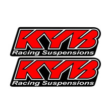Reflective Motocross Motorcycle Sticker Fork for KYB Wp Showa Suspension Decals(Design G) M Design G