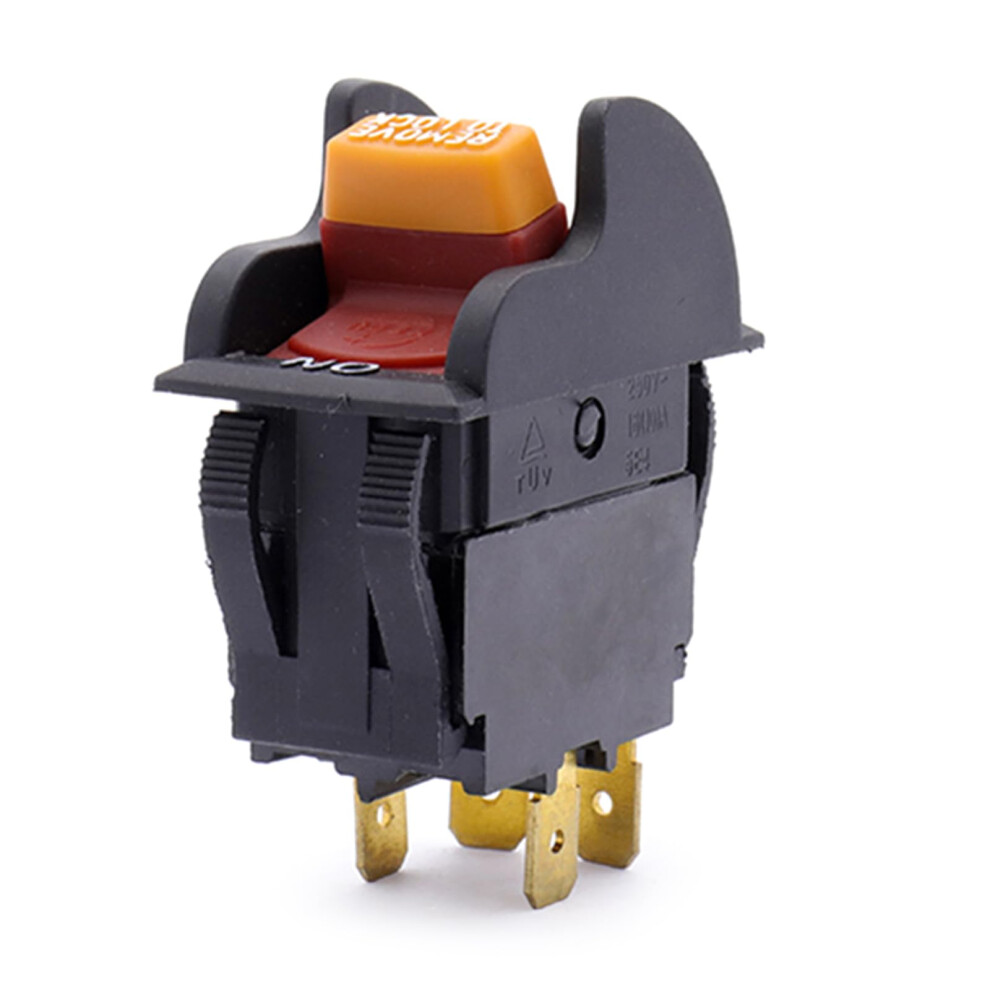 Industrial 125V/250Vac Key Locking Push Button Switches 4 Pin Electric Control Heavy Duty 4 Pin Key Operated 9323874931333