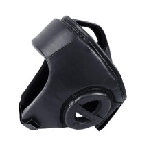 Boxing Headgear Full Face Protection Breathable Professional Face Cover Forehead and Ear Protection for Taekwondo Kids Adults Black