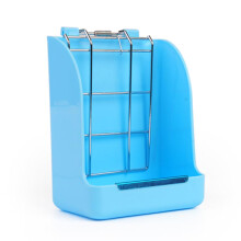 Hay Feeder Food Rack Feeding Holder Space Saving Stable Structure Large Capacity Practical Household Accessories Bowl Racks, Blue