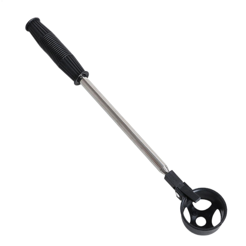 Golf Ball Retriever Tool - Heavy Duty Golf Ball Collector | Portable Golf Ball Retriever for Water, Ball Catcher Tool, Golf Ball Grabber Tool Black-image-OPC-PMY6RDC-NEW
