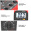 UA6243L Handheld LED Digital Multimeter 1999 Display Resistance Capacitance 8