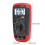 UA6243L Handheld LED Digital Multimeter 1999 Display Resistance Capacitance 10