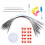 Circular Knitting Needle Set 2.25mm-10.0mm 100cm Ring Pins 15