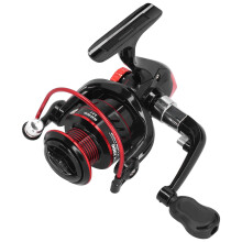 Durable Metal Spinning Reel Spool for Sea Rock Fishing Tackle Black Red DM3000