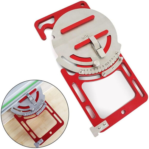 Square Guide Rail with Adjustable Angle for Enhanced Stability in Woodworking Projects 1