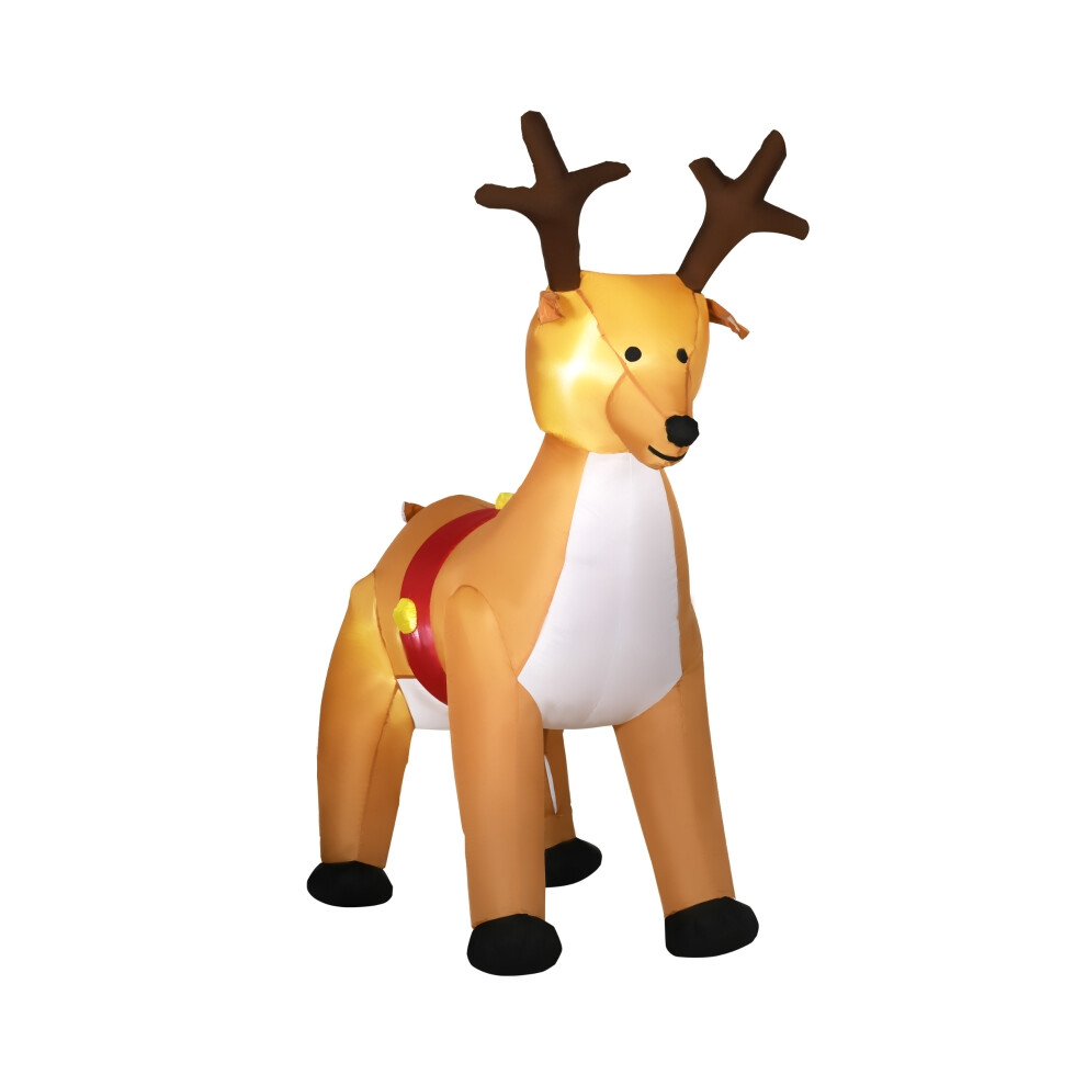 6ft Christmas Inflatable Reindeer with Lights Indoor Outdoor Holiday Blow Up Decor for Festive Decor-image-OPC-PMY6WHQ-NEW