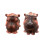 Handcrafts Resins Hippo Miniature Statue-Sitting Position 2