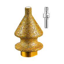 Carbides Cone Tile Bit Grinding Head for Porcelain Stone-38MM