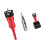 3 In 1 Countersink Drill Bit Set Double Head Design Fast-2.8mm 1
