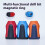 2Pcs Magnetizer Screwdriver Bit Holder Magnetic Strong-Orange 6