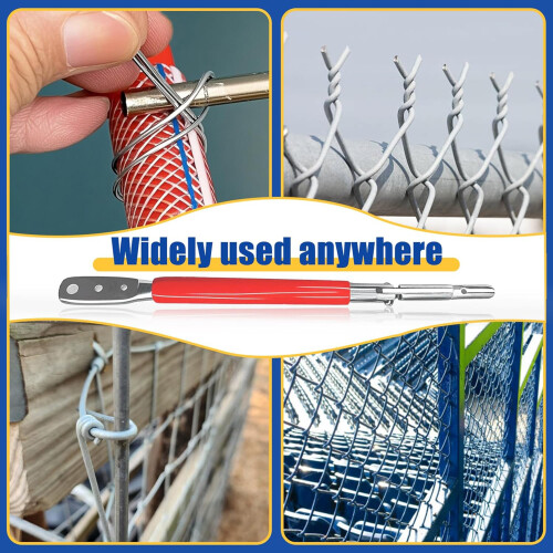 T-Post Holder Installation Tool Metal Wire Bender Device With 1