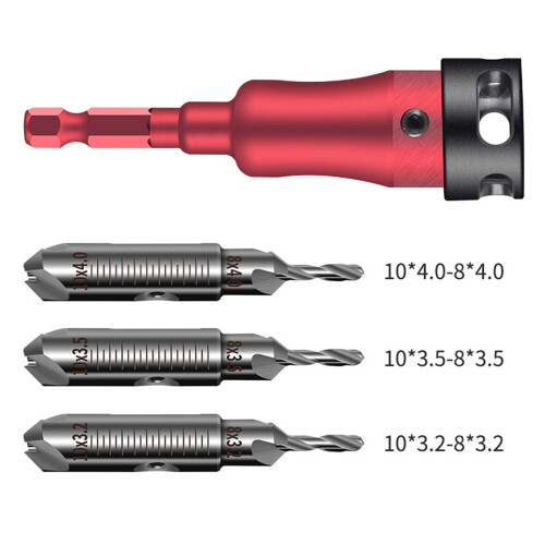 Multiple Material Countersink Tool Kit with 45 Degree-3 1