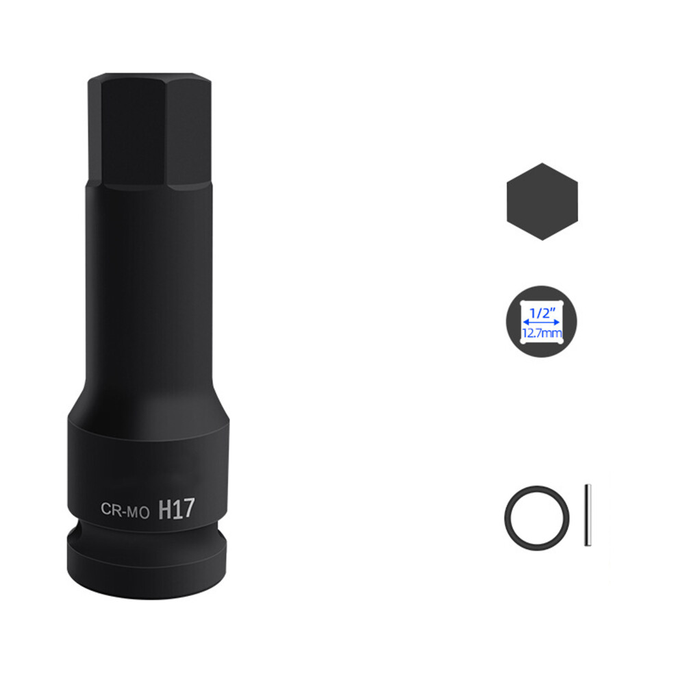 Professional 22Mm Hex Impact Bit Socket For Diy-H17 7754000321445